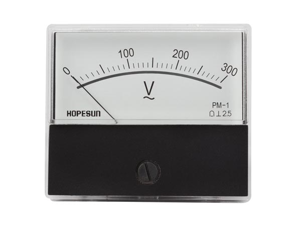 0 - 300Vac Panel Meter 70 x 60mm | 124-350